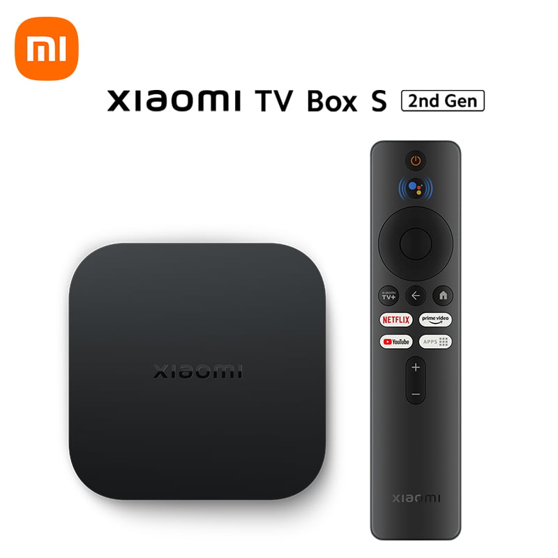 Xiaomi TV Box S (2nd Gen)- Google TV Box (4K Ultra HD, 2G, 8G )
