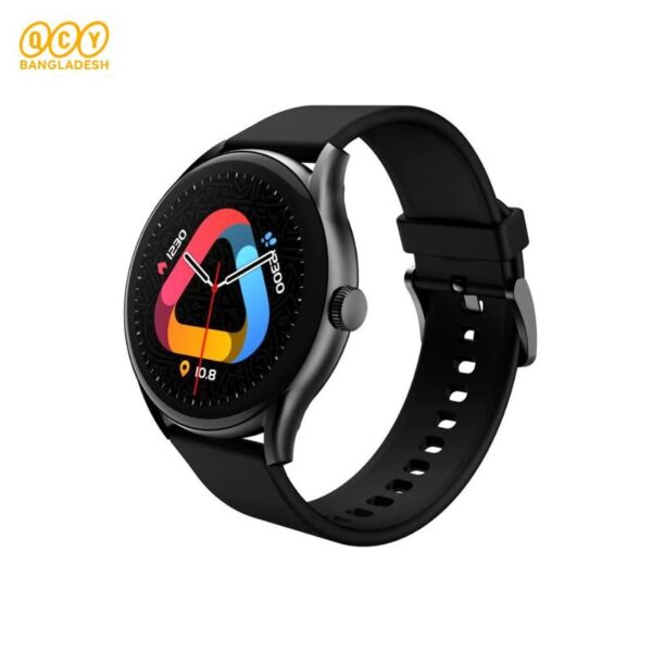 QCY Watch GT Smart Watch Retina AMOLED Display – Silver Color